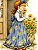 COLEÇÃO SARAH A FLORZINHA - 12 PAPÉIS DE CARTA - Imagem 8