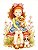 COLEÇÃO TRAÇOS LOLLIPOP PAPER DOLLS- 12 PAPÉIS DE CARTA - Imagem 1