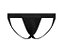 Cueca jockstrap sexy suporte atletico com faixa aberta - Imagem 3