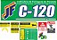 KIT ADESIVOS JF C-120 - Imagem 1