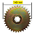 ENGRENAGEM A40 Z33 FS 1.1/16 - Imagem 3