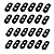 JOGO COM 24 MARTELOS DO TRITURADOR TRF-800 - Imagem 1