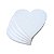 Disco De Isopor EPS Coração 15Cm x 2Cm Pct C/5 Un Bolo Falso - Imagem 2