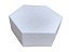 Base De Bolo Fake Isopor 30 Cm x 12 Cm de Altura Sextavado - Imagem 1
