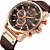 Relógio Masculino Curren 8291 Luxo c/ Pulseira em Couro - Imagem 4