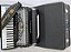Acordeon 120 Baixos Iório Dupla Res. Remodelado p/ Scandalli Já Eletrificada - Imagem 2
