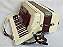 Acordeon 120 Baixos Scandalli Favo de Mel Impecável - Imagem 3