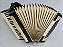 Acordeon 120 Baixos Scandalli Favo de Mel Linda - Imagem 6