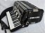 Acordeon 120 baixos universal italiana linda - Imagem 5