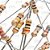 Resistor de 1R CR25 5% 1/4W - (10 unidades) - Imagem 1