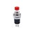 Mini Botão Pulsante Push Button 7mm PBS-110 Vermelho - Imagem 1