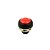 Chave / Push Button Pulsante 12mm Impermeável Vermelho - Imagem 1