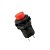 Botão Liga Desliga 12mm DS-228 Vermelho - Imagem 1
