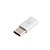 Adaptador Micro USB para USB-C 3.1 Macho (Tipo-C) Branco - Imagem 1