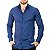 Camisa VersatiOld Custom Slim Fit Azul - Imagem 1