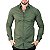 Camisa VersatiOld Custom Slim Fit Verde Musgo - Imagem 1