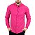 Camisa RL Linho Rosa Escuro - Imagem 1