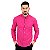 Camisa RL Linho Rosa Escuro - Imagem 4