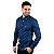 Camisa RL Custom Fit Azul Escuro - Imagem 4