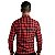 Camisa RL Xadrez Flanelada Vermelha/Preta - Imagem 5