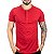 Camiseta Henley RL Vermelha - Imagem 1