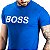 Camiseta Boss Big Logo Azul Royal - Imagem 3