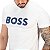 Camiseta Boss Big Logo Off White e Azul - Imagem 3