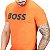 Camiseta Boss Big Logo Laranja e Preto - Imagem 2