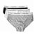 Pack 3 Cuecas Calvin Klein Brief Multicolors - Imagem 1