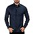 Camisa Calvin Klein Slim Fit Azul Marinho - Imagem 1