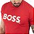 Camiseta Boss Risque Algodão Vermelha - Imagem 3