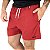 Shorts Boss Linho Vermelho - Imagem 5