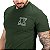 Camiseta AX Logo Lateral Verde Militar - Imagem 3