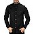 Camisa Tommy Hilfiger Oxford Regular Fit Preta - Imagem 1