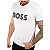 Camiseta Boss Logo Quadriculado Off White - Imagem 3