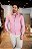 Camisa RL Slim Fit Algodão Monocromática Rosa Nude - Imagem 2