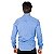 Camisa RL Slim Fit Algodão Monocromática Azul - Imagem 5