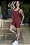 CONJUNTO FITNESS TRIO SHORT MARSALA - Imagem 3