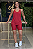 CONJUNTO FITNESS TRIO SHORT VERMELHO - Imagem 1