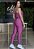CONJUNTO FITNESS TRIO CALÇA FUCSIA - Imagem 2