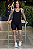 CONJUNTO FITNESS TRIO SHORT PRETO - Imagem 1