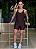 CONJUNTO FITNESS TRIO SHORT MARROM - Imagem 1