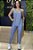 CONJUNTO FITNESS TRIO CALÇA AZUL SERENO - Imagem 1