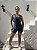 CONJUNTO FITNESS TRIO SHORT AZUL JEANS - Imagem 2