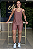 CONJUNTO FITNESS TRIO SHORT CACAU - Imagem 1