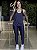 CONJUNTO FITNESS TRIO CALÇA AZUL ECLIPSE - Imagem 1
