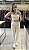 CONJUNTO FITNESS CALÇA LETRADO OFF WHITE - Imagem 1