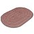 TAPETE ALLEGRO ROSA CLARO OVAL - Imagem 2