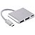 Adaptador 3 Em 1 Type C Tomate Mtc-7106 - Imagem 1