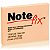Bloco Adesivo 76X102 Laranja 100Fls Note Fix 3M - Imagem 1